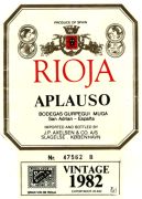 Rioja_Gurpegui Muga_Aplauso 1982
